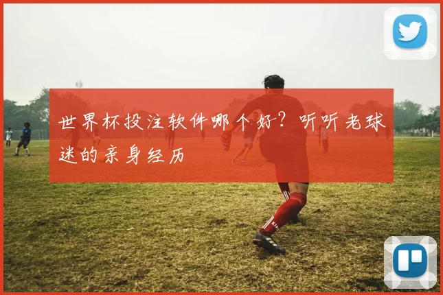 世界杯投注软件哪个好?听听老球迷的亲身经历