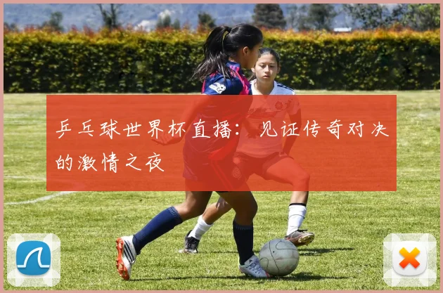乒乓球世界杯直播：见证传奇对决的激情之夜