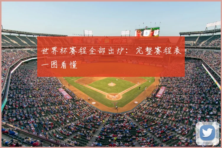 世界杯赛程全部出炉:完整赛程表一图看懂