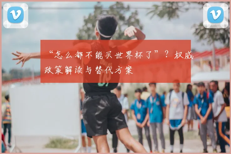 “怎么都不能买世界杯了”？权威政策解读与替代方案