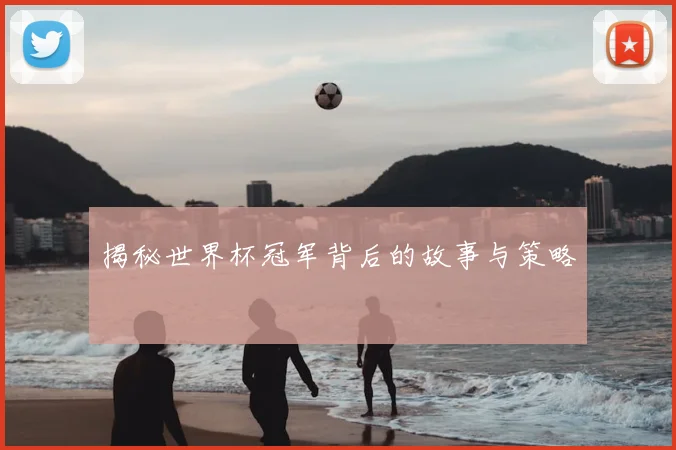 揭秘世界杯冠军背后的故事与策略