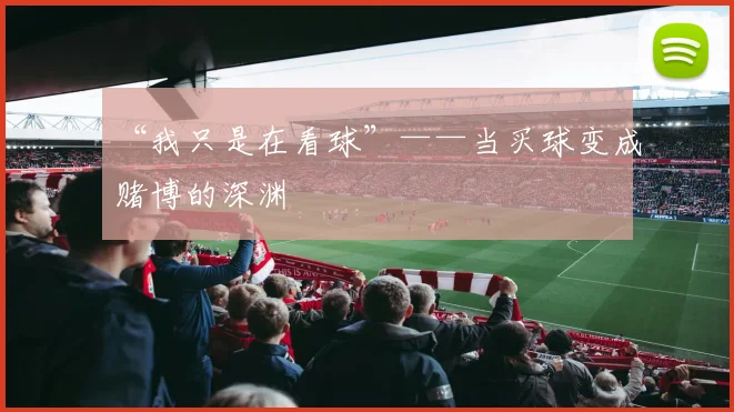 “我只是在看球”——当买球变成赌博的深渊